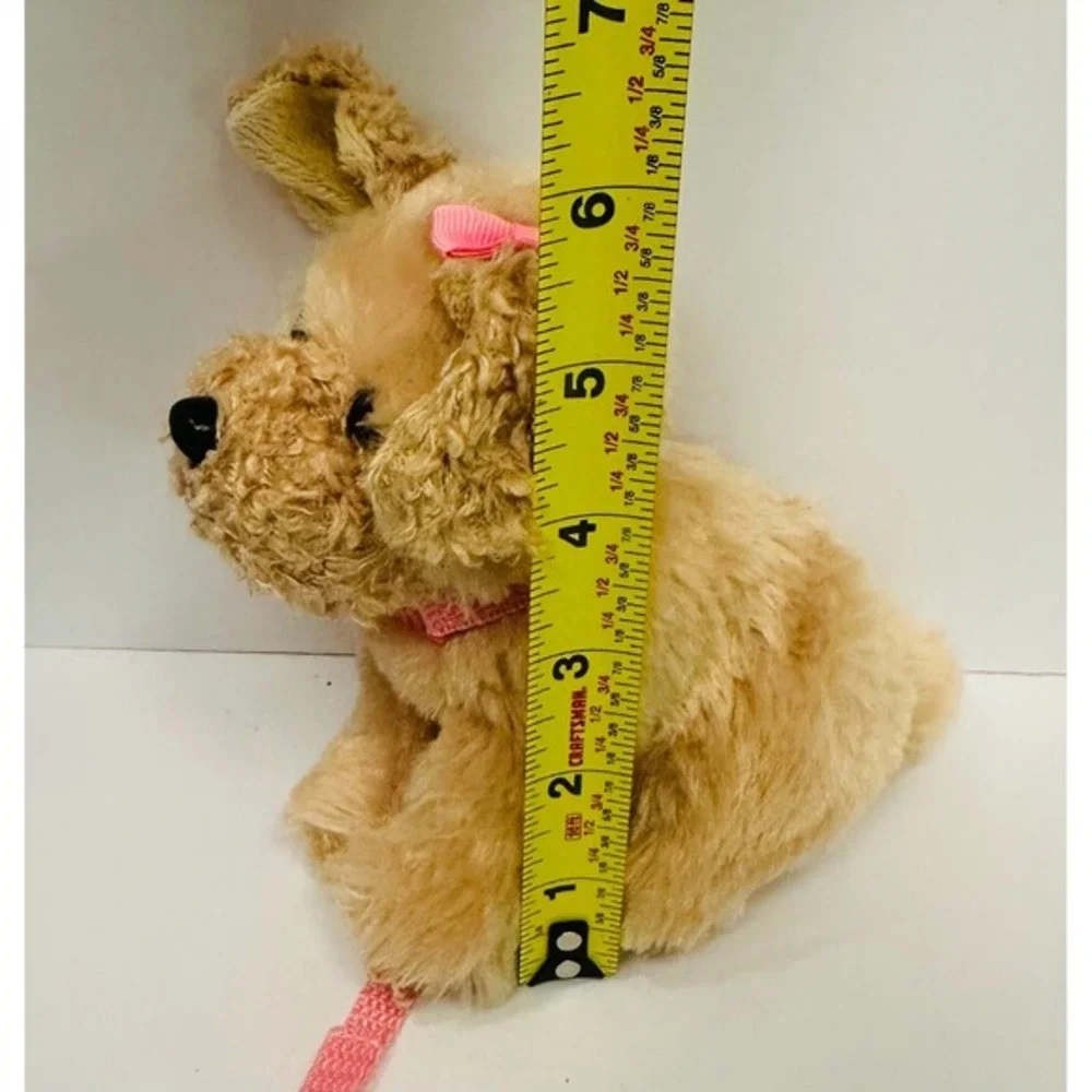 Our Generation Charm Labradoodle Dog w Pink Bow & Leash‎ 6